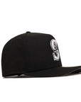 Seattle Mariners Black On White 9Fifty A-Frame Snapback