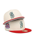 Seattle Mariners Chrome Red 2 Tone 1995 All Star Game SP 59Fifty Fitted