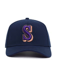 Seattle Mariners Oceanside Blue 40th Anniversary SP 9Forty A-Frame Snapback