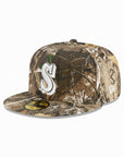 Seattle Mariners Real Tree On White 59Fifty Fitted