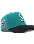 Seattle Mariners Green Navy 2 Tone 30th Anniversary SP 9Forty A-Frame Snapback