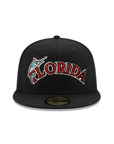 Florida Marlins Wordmark Black 1997 World Series SP 59Fifty Fitted