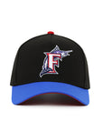 Florida Marlins 2003 World Series SP Black Blue 2 Tone 9Forty A-Frame Snapback