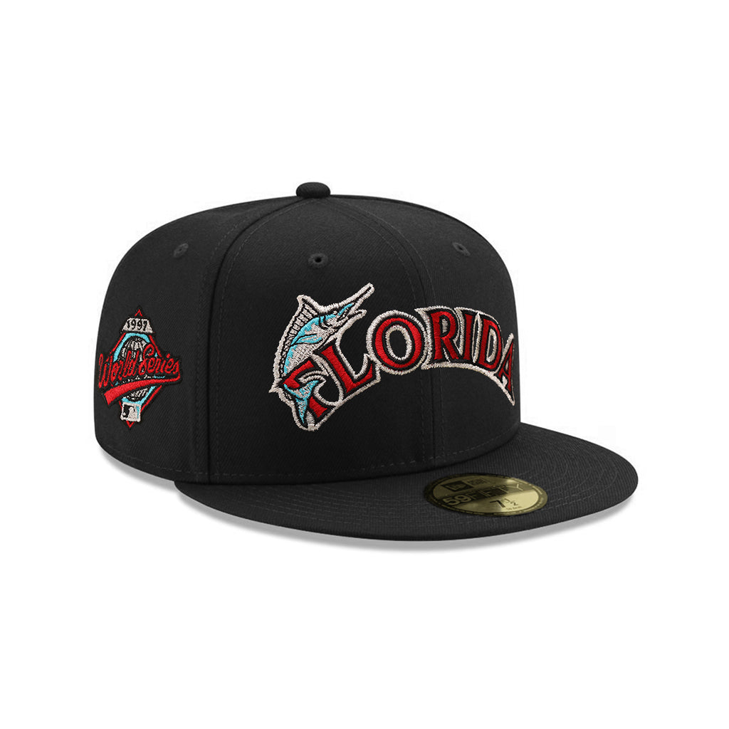 Marlins 1997 World Florida Marlins World Series Fitted Florida