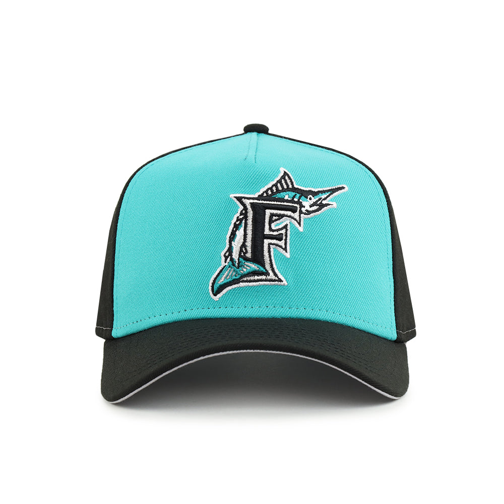 Florida Marlins Cooperstown 9Forty A-Frame Team Color Snapback