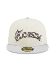 Florida Marlins Chrome Gray 2 Tone 1993 Inaugural Season SP 59Fifty Fitted