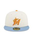 Miami Marlins Chrome Blue 2 Tone 1997 World Series SP 59Fifty Fitted