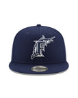 Florida Marlins Oceanside Blue On White 9Fifty Snapback
