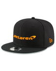McLaren Formula 1 Racing Black 9Fifty Snapback Cap