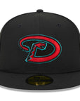 Arizona Diamondbacks Black 2001 World Series Side Patch 59Fifty Fitted