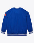 Mitchell & Ness Los Angeles Dodgers Mexico V-Neck Pullover Blue Satin Jacket