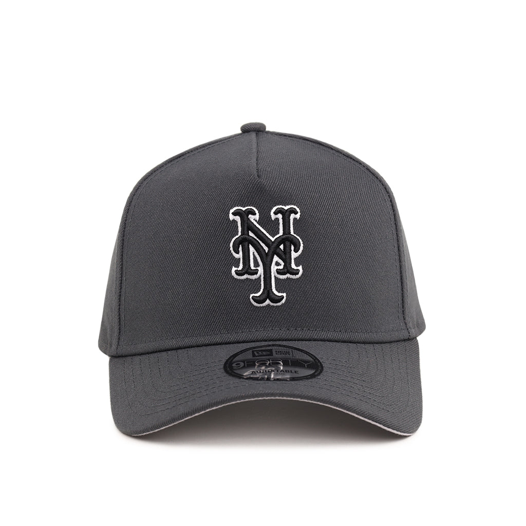 New York Mets 9Forty A-Frame Graphite Snapback – CROWN MINDED