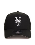 New York Mets Black On White 1986 World Series SP 9Forty A-Frame Snapback