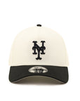 New York Mets Chrome Black 2 Tone 50th Anniversary SP 9Forty A-Frame Snapback