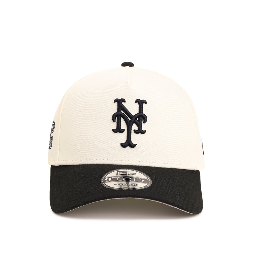 New York Mets Chrome Black 2 Tone 1986 World Series 9Forty A-Frame