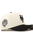 New York Mets Chrome Black 2 Tone 50th Anniversary SP 9Forty A-Frame Snapback