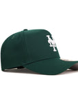 New York Mets Dark Green On White 9Forty A-Frame Snapback
