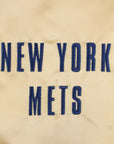 Mitchell & Ness New York Mets Lightweight Gold Satin Jacket