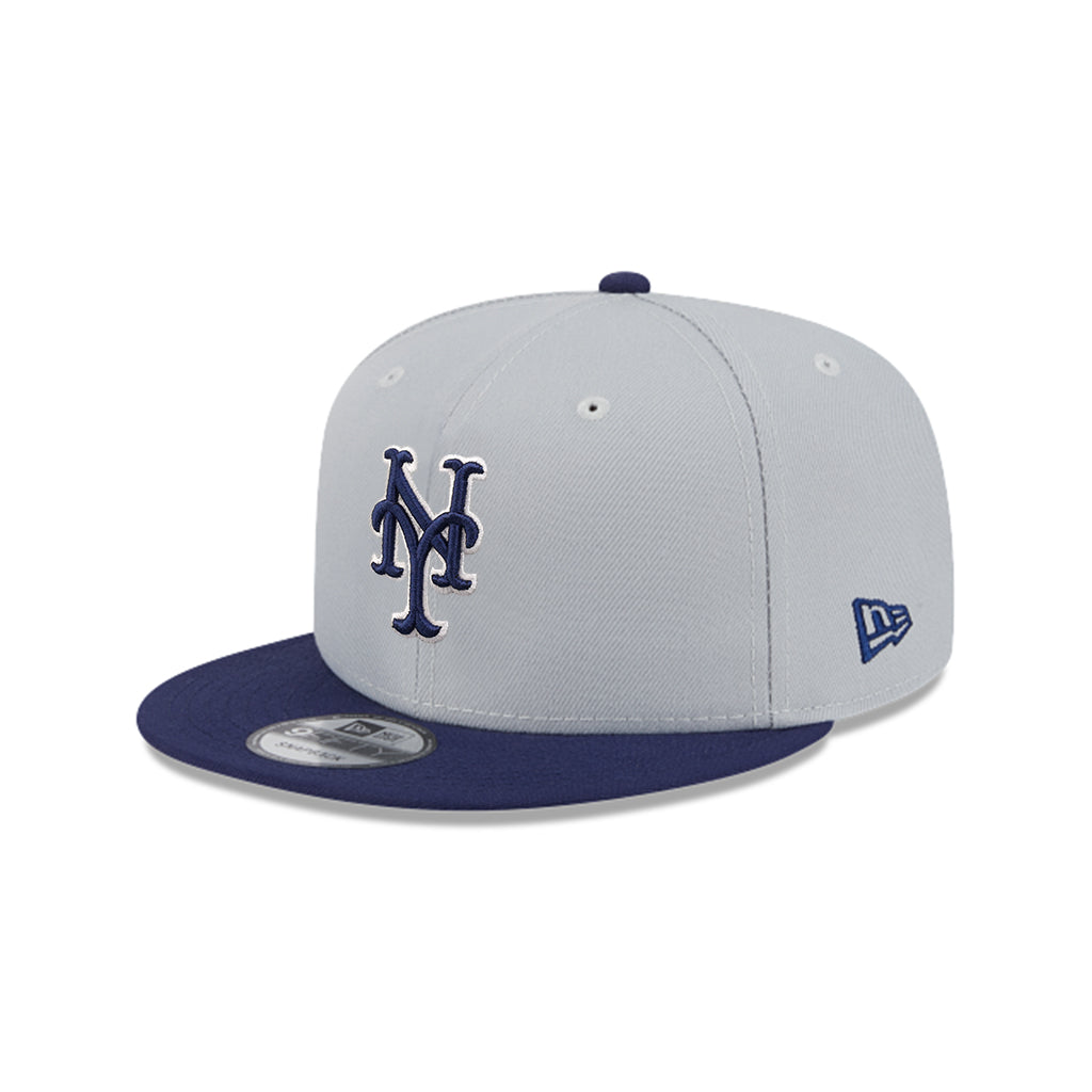 New York Mets Gray Navy 2 Tone 9Fifty Snapback