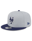 New York Mets Gray Navy 2 Tone 9Fifty Snapback