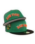 New York Mets Kelly Green Black 2 Tone 50th Anniversary SP 59Fifty Fitted