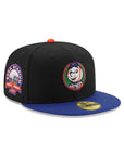 New York Mets Mr. Mets Mascot Black Royal 2 Tone Shea Stadium SP 59Fifty Fitted