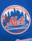 Mitchell & Ness New York Mets Lightweight Satin Bomber Jacket