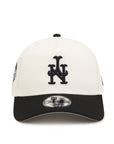 New York Mets Upside Down Chrome Black 50th Anniversary SP 9Forty A-Frame Snapback