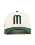 Mexico World Baseball Classic Chrome Dark Green 2 Tone Mexico Flag SP 9Forty A-Frame Snapback