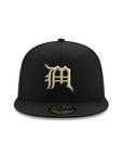 CrownMinded X Mexico Black Gold Aztec Calendar SP 59Fifty Fitted