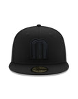 Mexico World Baseball Classic Black On Black 59Fifty Fitted