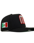 Mexico World Baseball Classic Black Mexico Flag SP 9Fifty A-Frame Snapback