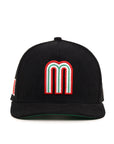 Mexico World Baseball Classic Black Corduroy Mexico Flag SP 9Fifty A-Frame Snapback