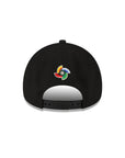 Mexico World Baseball Classic Black Gold Mexico Flag SP 9Forty A-Frame Snapback