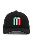 Mexico World Baseball Classic Mexico Flag SP Black 9Forty A-Frame Foam Trucker Snapback