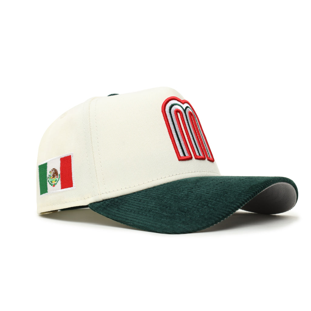 Mexico World Baseball Classic Chrome Dark Green Corduroy 2 Tone
