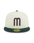 Mexico World Baseball Classic Mexican Flag SP Chrome Green 2 Tone 59Fifty Fitted