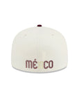 Mexico World Baseball Classic Mexican Flag SP Chrome Maroon 2 Tone 59Fifty Fitted