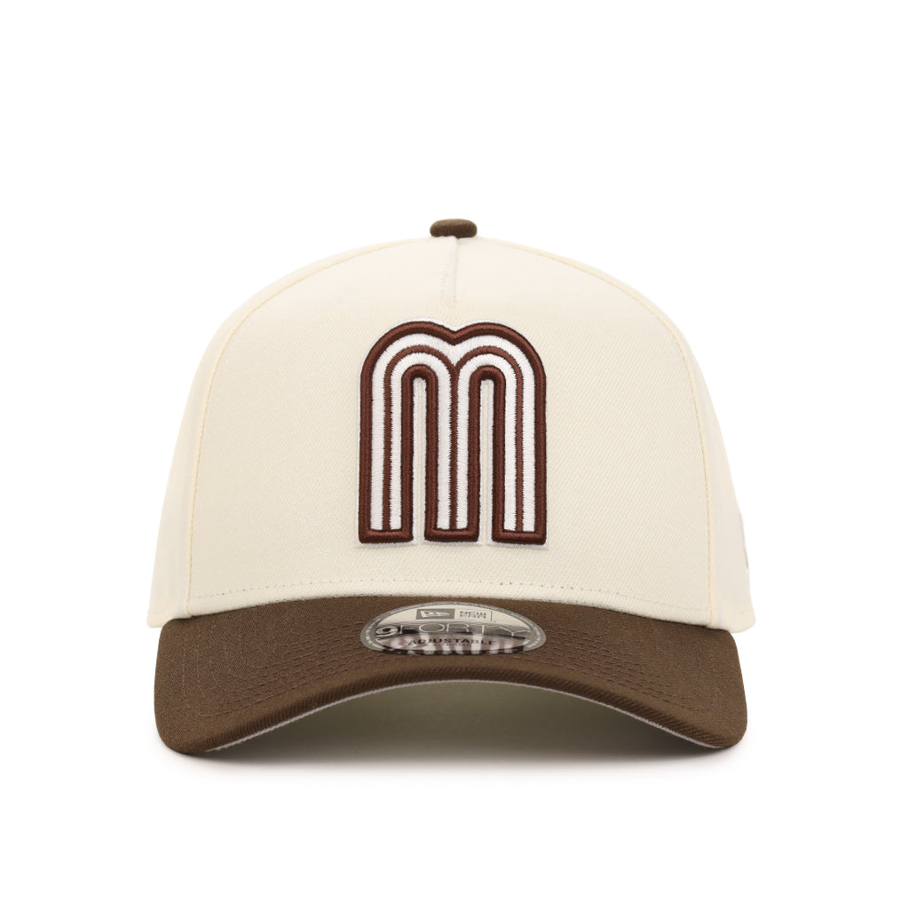 Mexico World Baseball Classic Chrome Brown 2 Tone 9Forty A-Frame