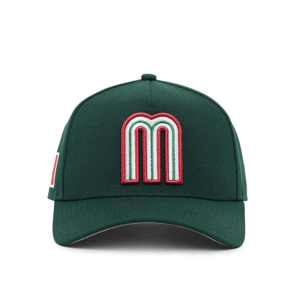 帽子 WACKOMARIA MEXICO Mexico World Baseball Classic Mexico Flag SP Dark Green 9Forty A