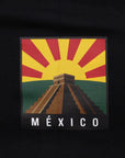 Mexico Feathered Eagle Graphic Tee – Black