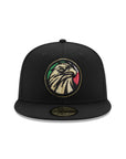 Mexico Black Gold Eagle Mexico Flag SP 59Fifty Fitted