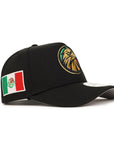 Mexico Black Gold Eagle Mexico Flag SP 9Forty A-Frame Snapback