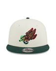 CrownMinded X Mexico Chrome Green Soccer Eagle Mexico Flag SP 9Fifty Snapback