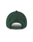 CrownMinded X Mexico Green Corduroy Quetzalcōātl Block Feathered Serpent Mexico Flag SP 9Forty A-Frame Snapback