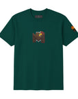Mexico Feathered Eagle Graphic Tee – Green