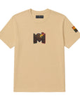 Mexico Feathered Eagle Graphic Tee – Khaki