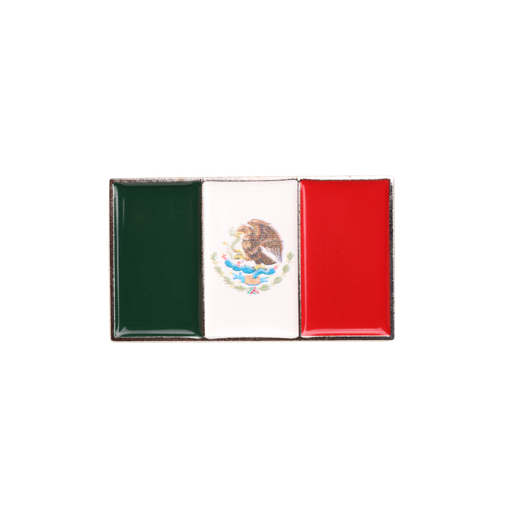 CrownMinded Mexico Flag Cap Pin