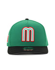 Mexico World Baseball Classic Kelly Green Black 2 Tone Mexico Flag SP 9Fifty A-Frame Snapback