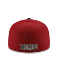 Mexico World Baseball Classic Mexican Flag SP Red Black 2 Tone 59Fifty Fitted